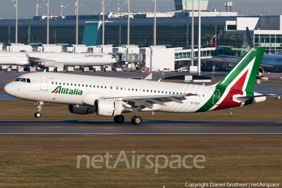 Alitalia Airbus A320-216 (EI-DSY) | Photo 288544