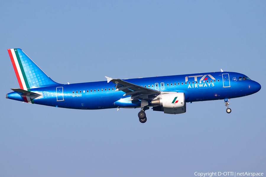 ITA Airways Airbus A320-216 (EI-DSZ) | Photo 562872