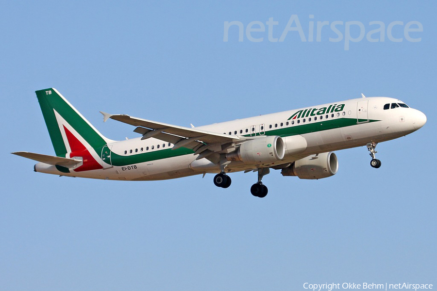 Alitalia Airbus A320-216 (EI-DTB) | Photo 94299