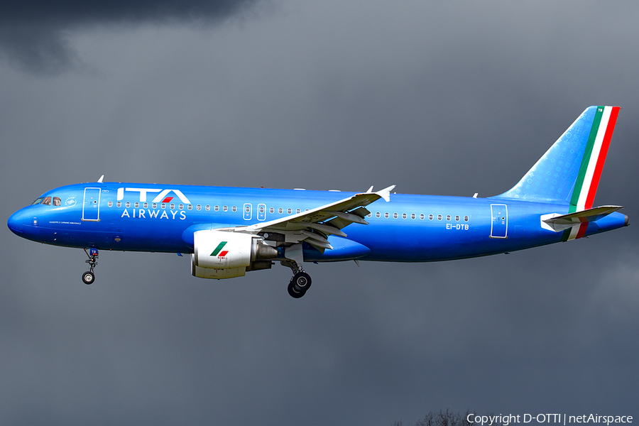 ITA Airways Airbus A320-216 (EI-DTB) | Photo 502745