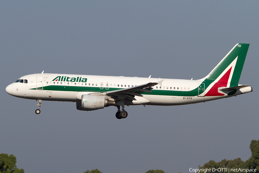 Alitalia Airbus A320-216 (EI-DTD) | Photo 507035
