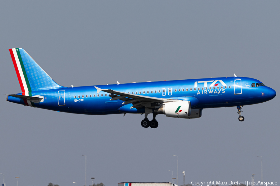 ITA Airways Airbus A320-216 (EI-DTE) | Photo 510226
