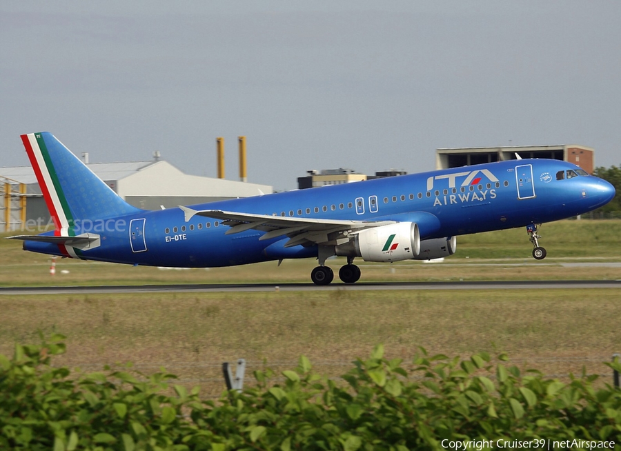 ITA Airways Airbus A320-216 (EI-DTE) | Photo 529793