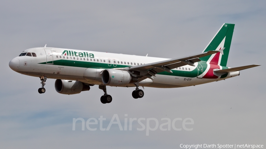 Alitalia Airbus A320-216 (EI-DTF) | Photo 236108