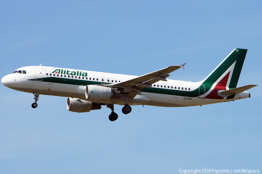 Alitalia Airbus A320-216 (EI-DTF) | Photo 279990