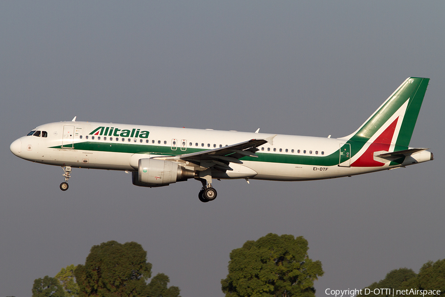 Alitalia Airbus A320-216 (EI-DTF) | Photo 507008