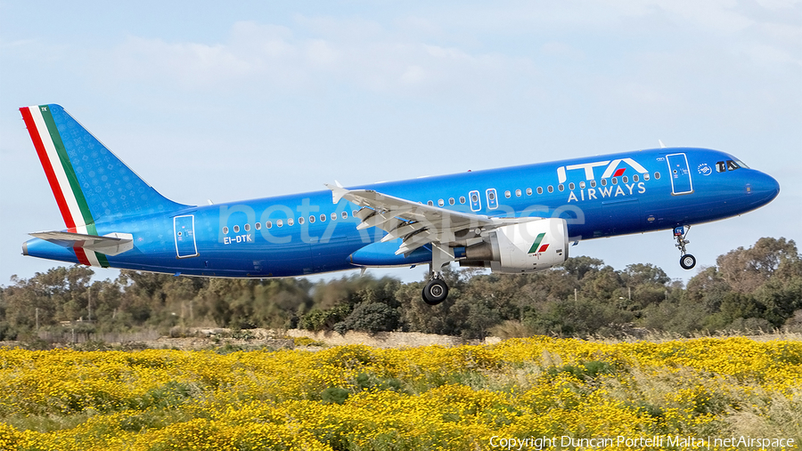 ITA Airways Airbus A320-216 (EI-DTK) | Photo 501716