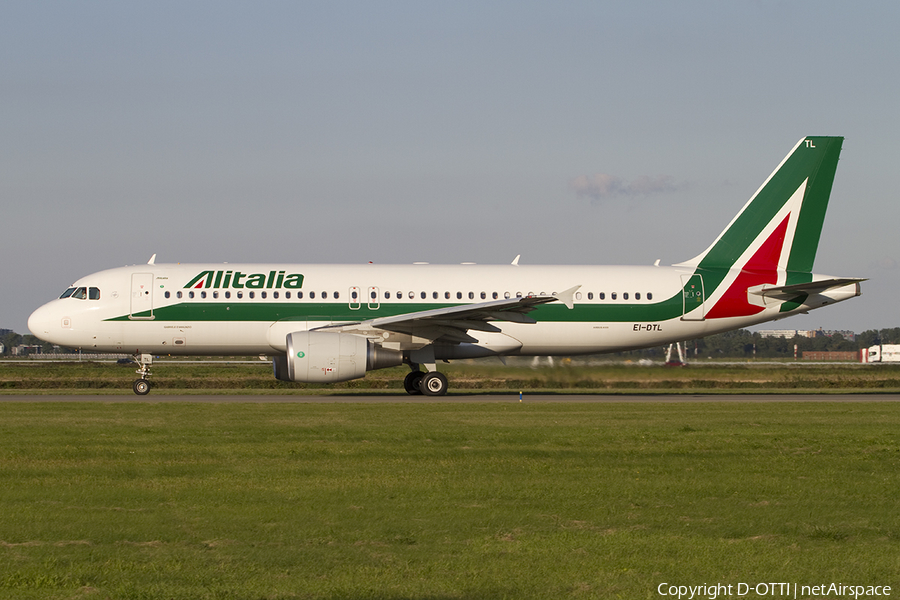 Alitalia Airbus A320-216 (EI-DTL) | Photo 314393