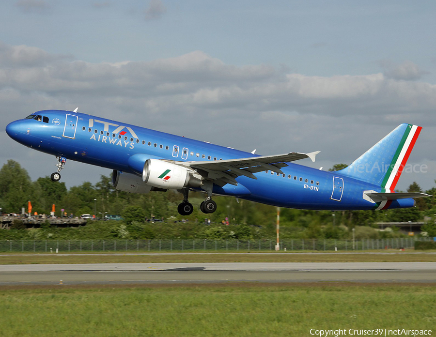 ITA Airways Airbus A320-216 (EI-DTN) | Photo 521757