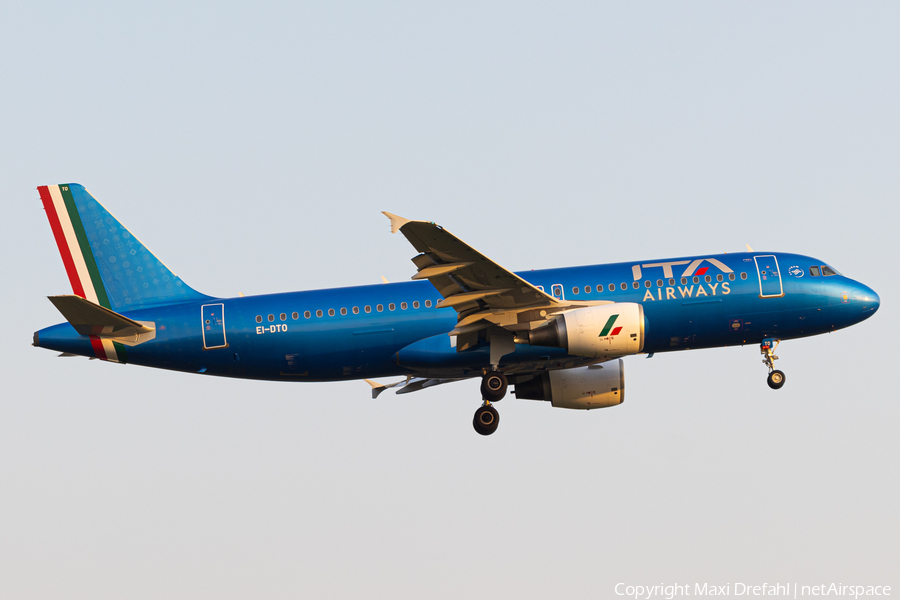 ITA Airways Airbus A320-216 (EI-DTO) | Photo 500492
