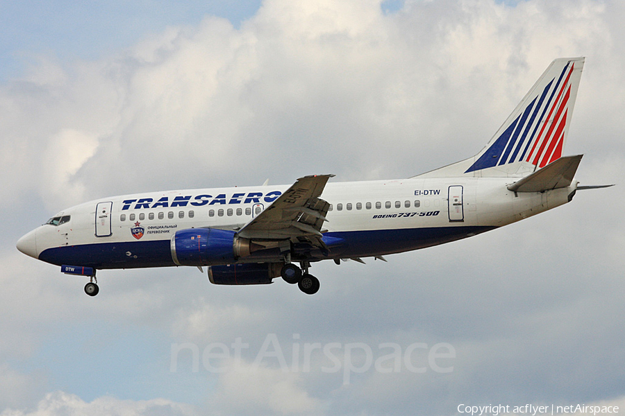 Transaero Airlines Boeing 737-5Y0 (EI-DTW) | Photo 167180