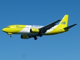 Poste Italiane (Mistral Air) Boeing 737-33A(QC) (EI-DVC) at  Corfu - International, Greece