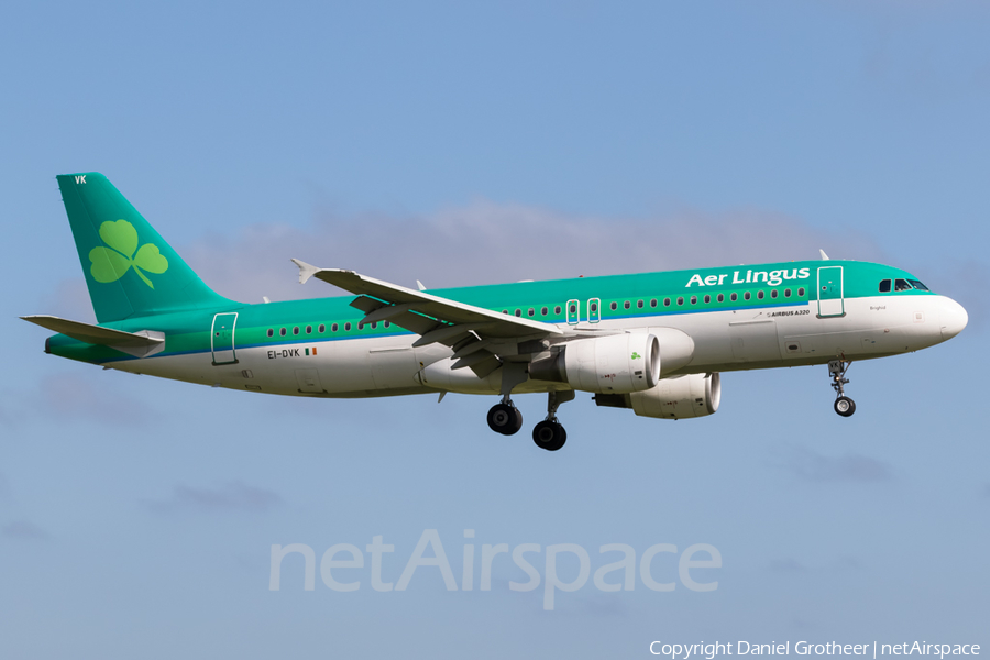 Aer Lingus Airbus A320-214 (EI-DVK) | Photo 165241