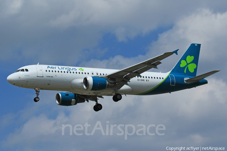 Aer Lingus Airbus A320-214 (EI-DVK) | Photo 454182