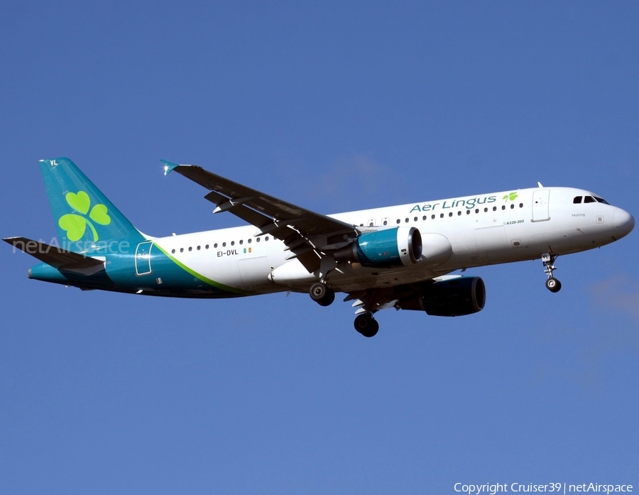 Aer Lingus Airbus A320-214 (EI-DVL) | Photo 678832