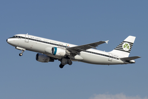 Aer Lingus Airbus A320-214 (EI-DVM) at  Barcelona - El Prat, Spain