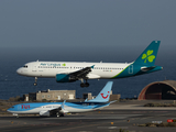 Aer Lingus Airbus A320-214 (EI-DVM) at  Gran Canaria, Spain