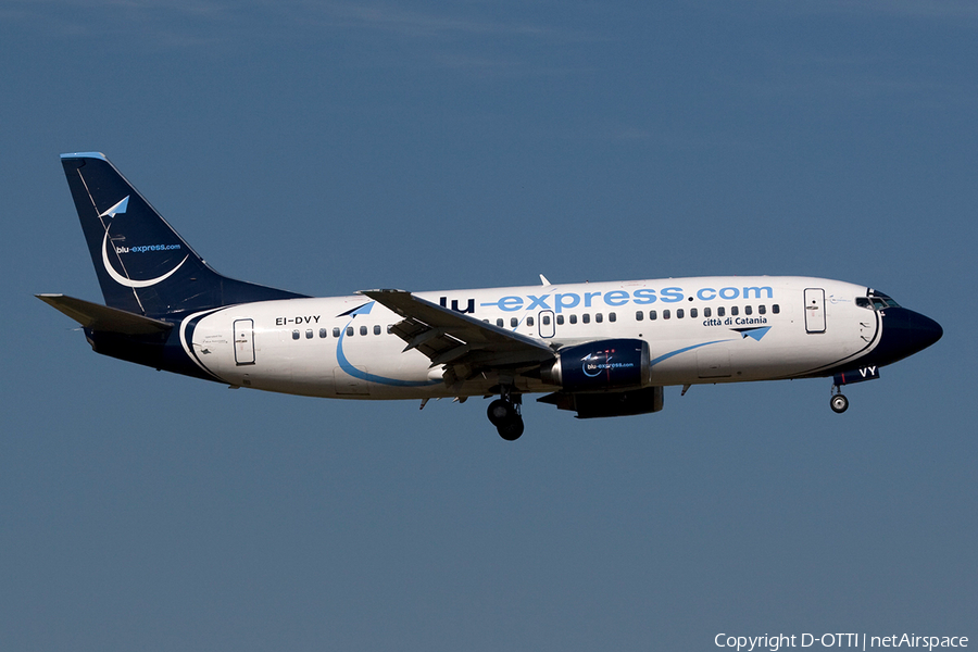 Blu-Express (Blue Panorama Airlines) Boeing 737-31S (EI-DVY) | Photo 265448