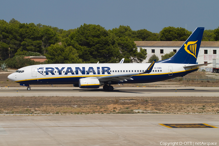 Ryanair Boeing 737-8AS (EI-DWA) | Photo 367814