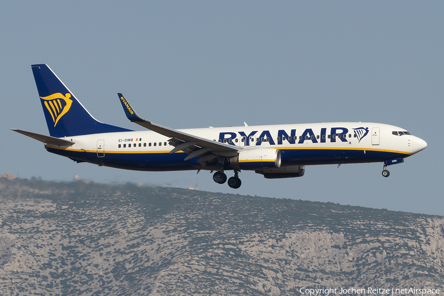 Ryanair Boeing 737-8AS (EI-DWB) | Photo 246123