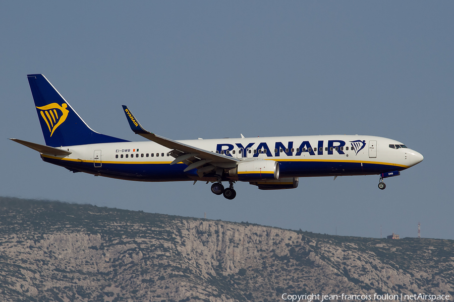 Ryanair Boeing 737-8AS (EI-DWB) | Photo 265703