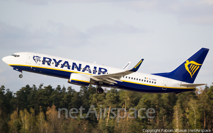 Ryanair Boeing 737-8AS (EI-DWB) | Photo 252242