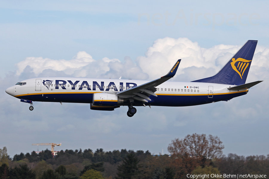 Ryanair Boeing 737-8AS (EI-DWC) | Photo 158156
