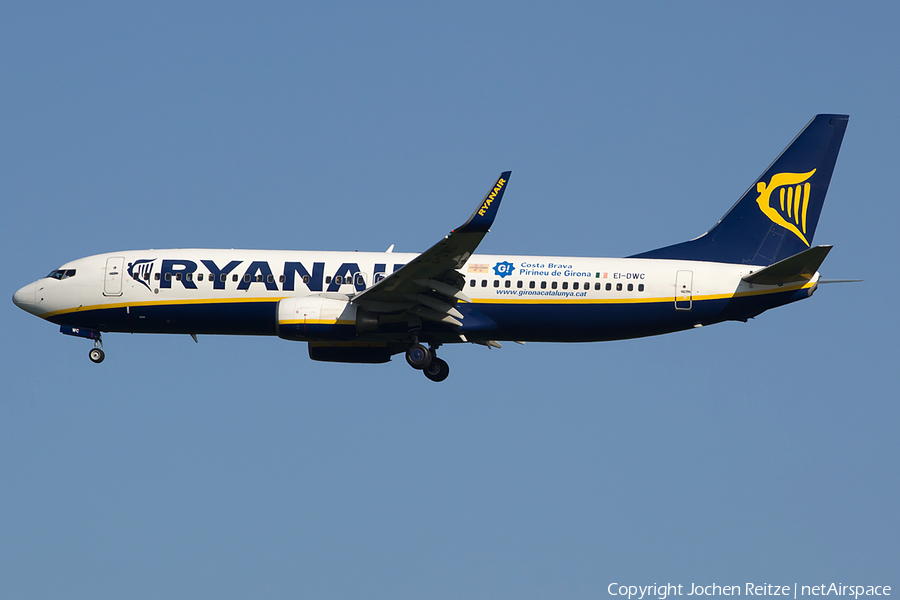 Ryanair Boeing 737-8AS (EI-DWC) | Photo 77346