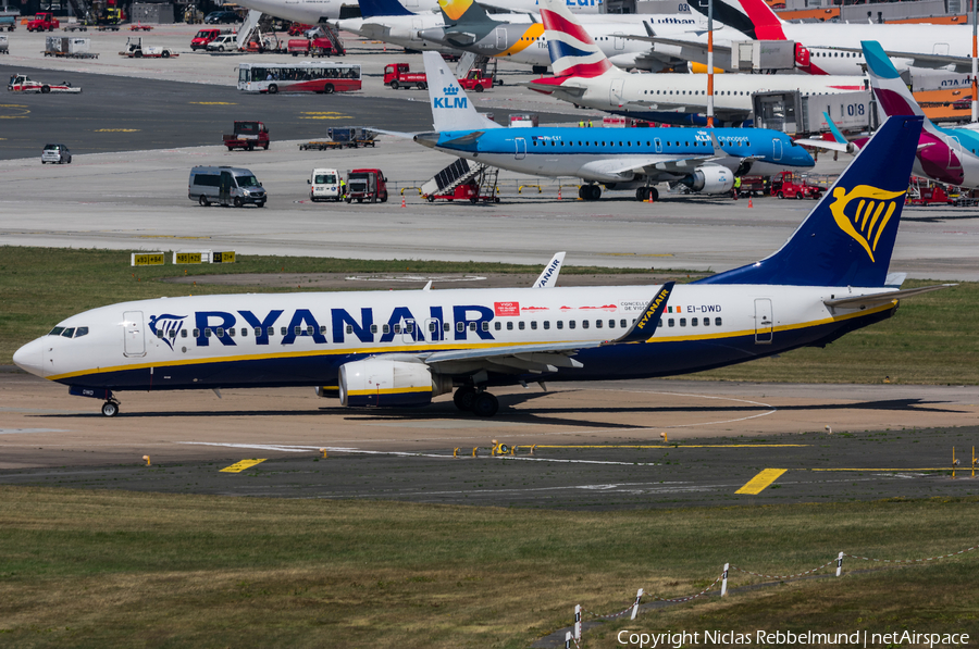 Ryanair Boeing 737-8AS (EI-DWD) | Photo 251284
