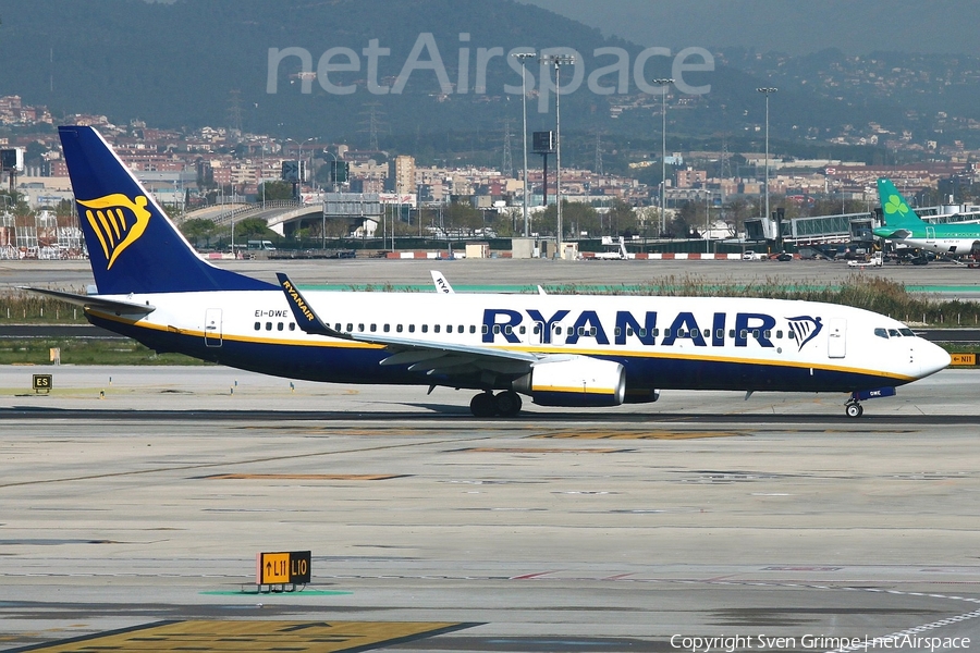 Ryanair Boeing 737-8AS (EI-DWE) | Photo 155340