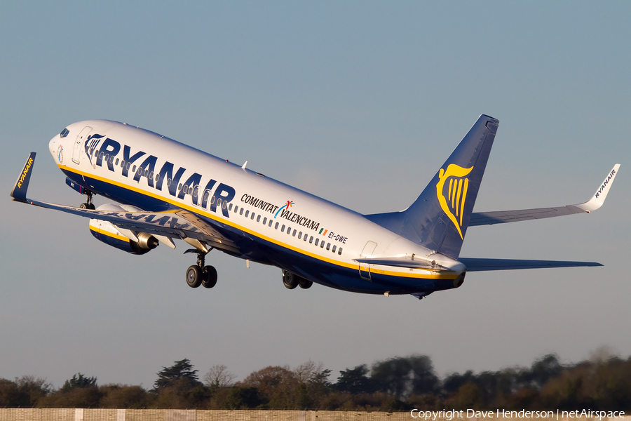 Ryanair Boeing 737-8AS (EI-DWE) | Photo 5539