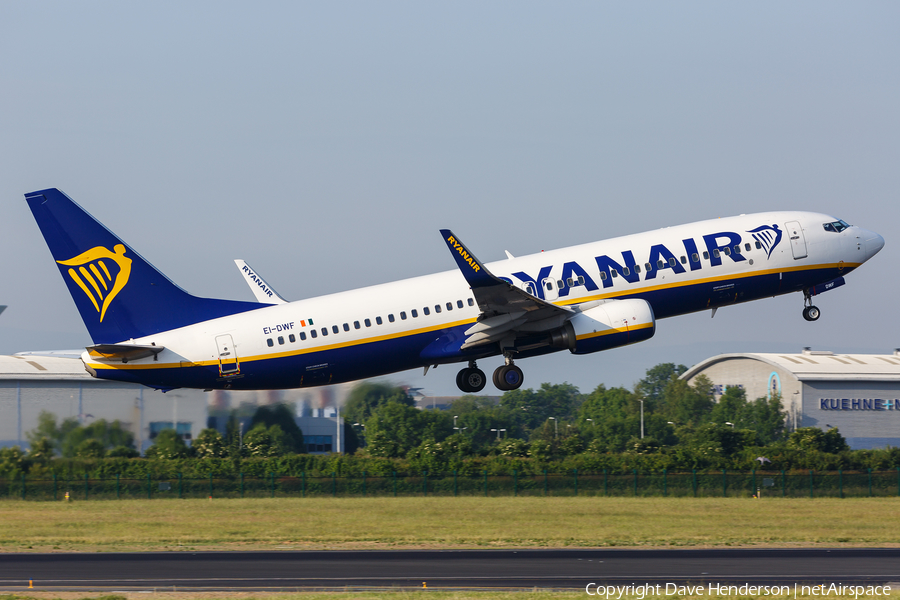 Ryanair Boeing 737-8AS (EI-DWF) | Photo 247779