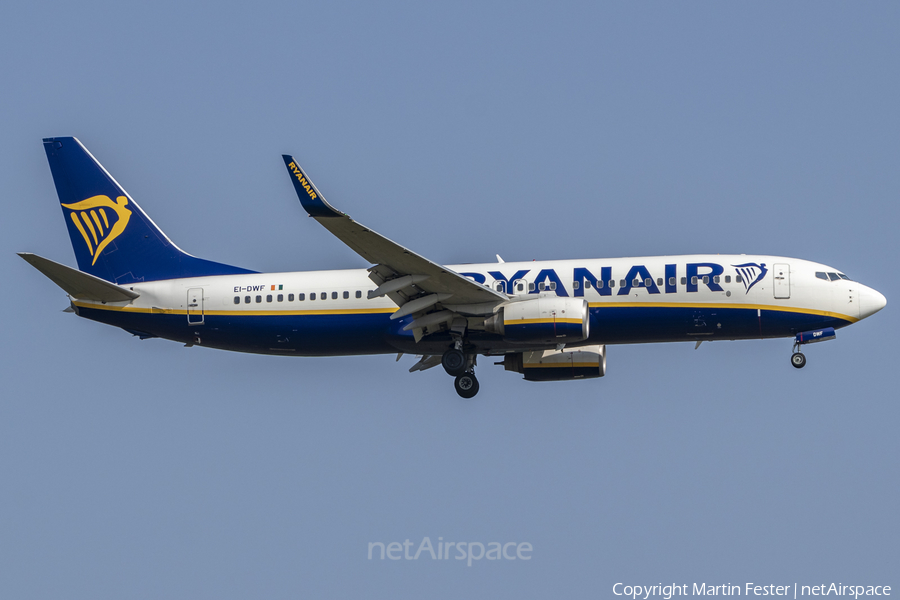 Ryanair Boeing 737-8AS (EI-DWF) | Photo 468813