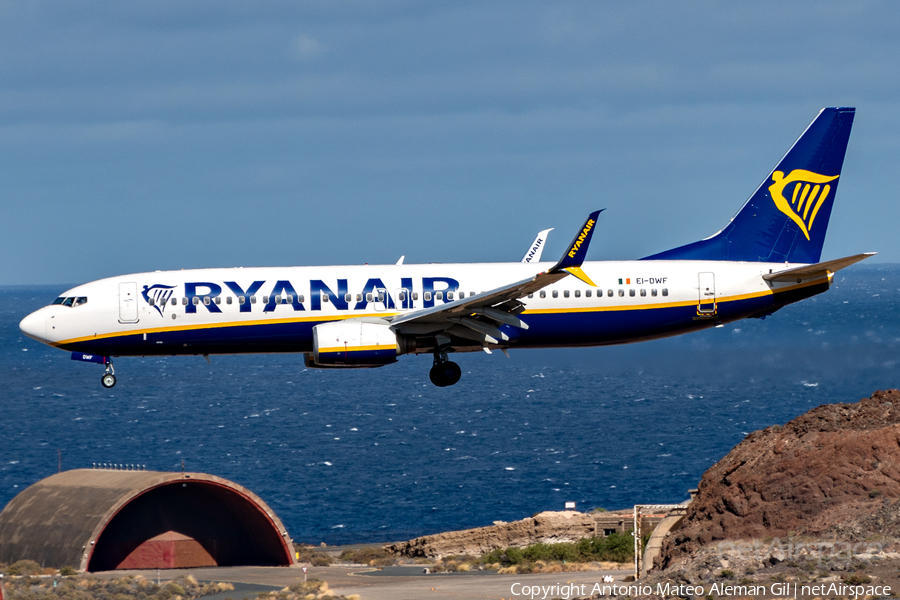 Ryanair Boeing 737-8AS (EI-DWF) | Photo 629910