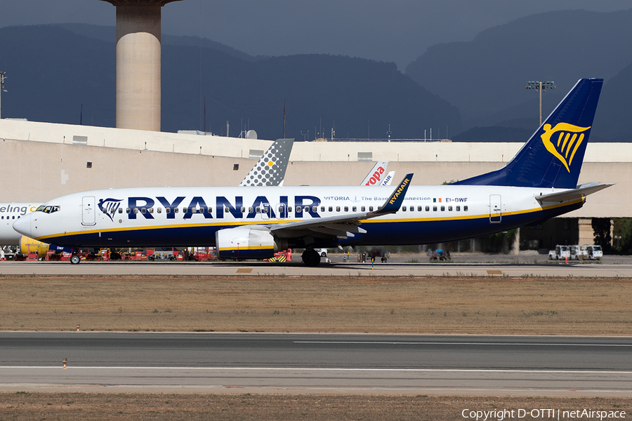 Ryanair Boeing 737-8AS (EI-DWF) | Photo 533303