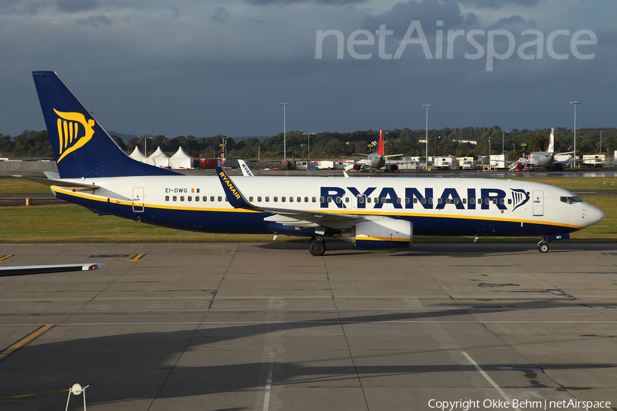 Ryanair Boeing 737-8AS (EI-DWG) | Photo 118192