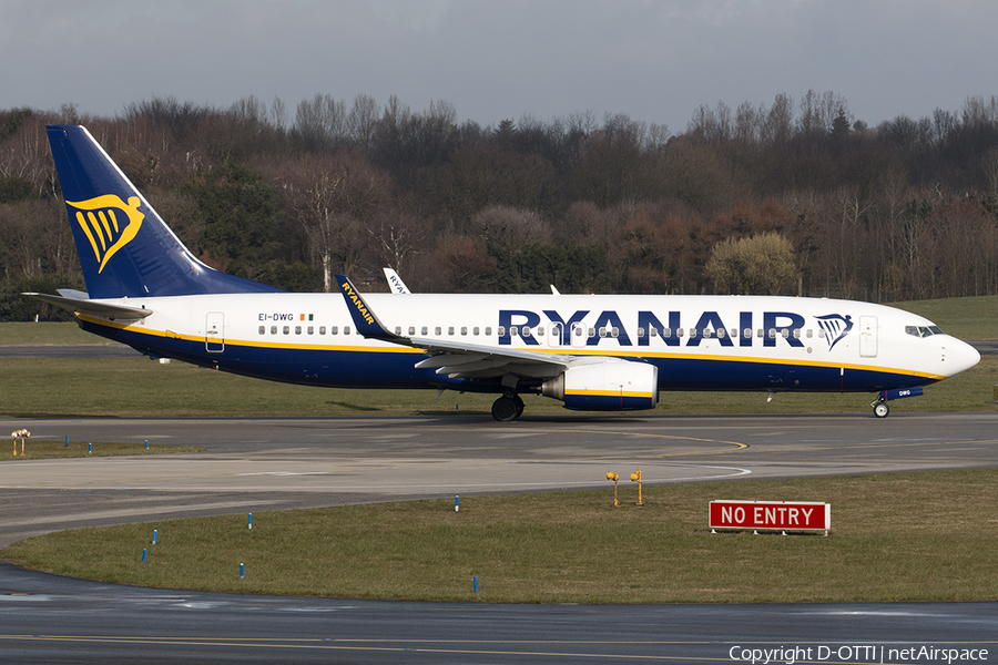 Ryanair Boeing 737-8AS (EI-DWG) | Photo 538471