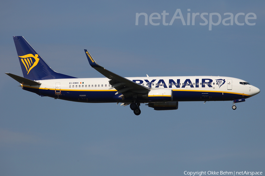 Ryanair Boeing 737-8AS (EI-DWH) | Photo 163658