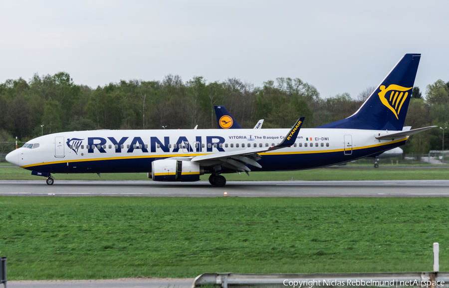 Ryanair Boeing 737-8AS (EI-DWI) | Photo 240179