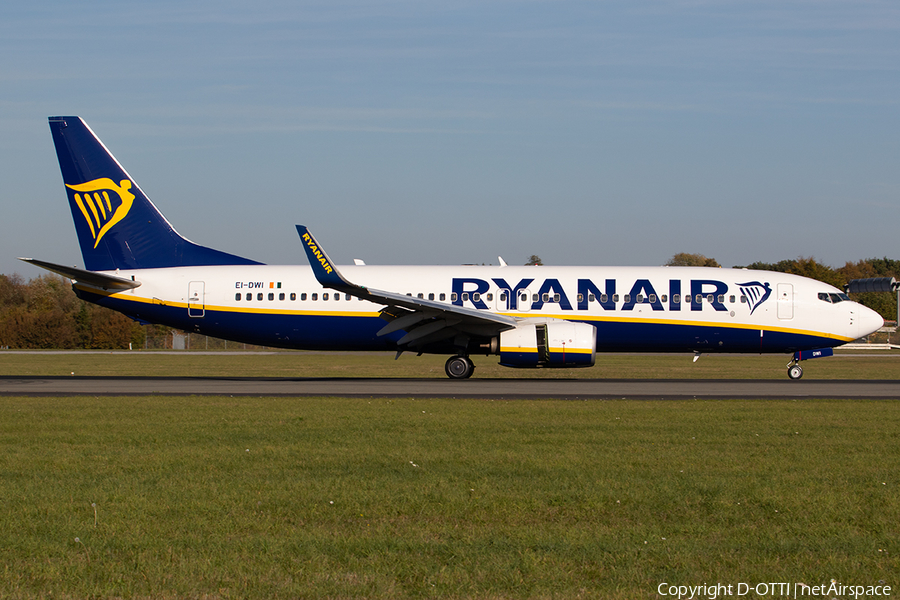 Ryanair Boeing 737-8AS (EI-DWI) | Photo 269034