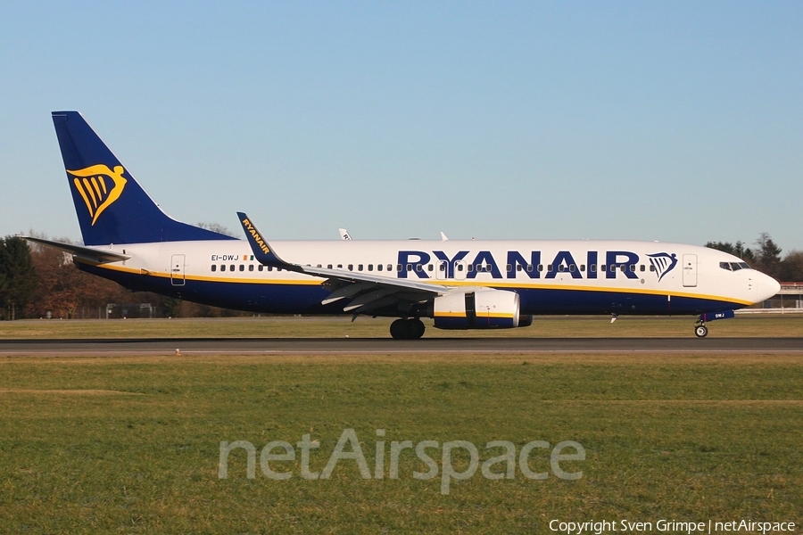 Ryanair Boeing 737-8AS (EI-DWJ) | Photo 210109