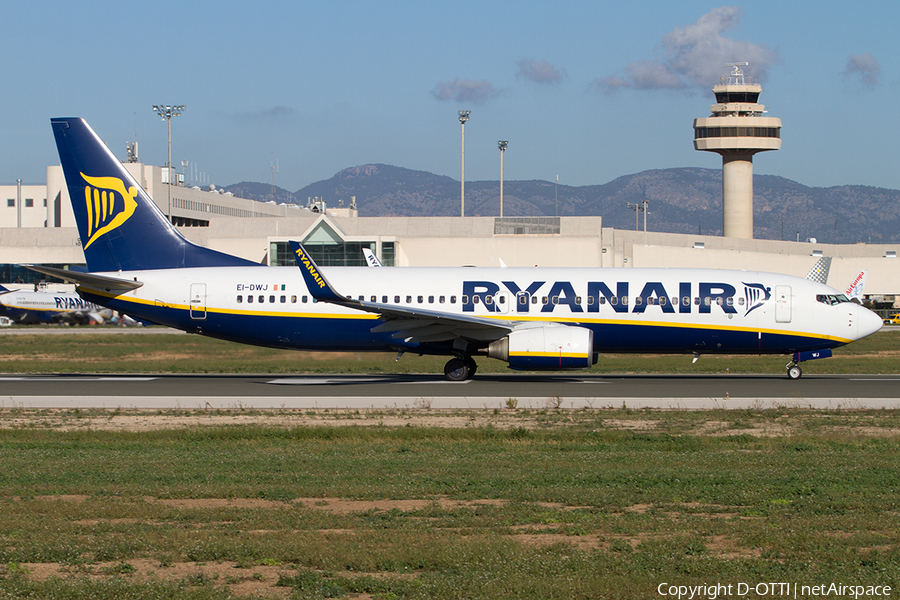 Ryanair Boeing 737-8AS (EI-DWJ) | Photo 522668