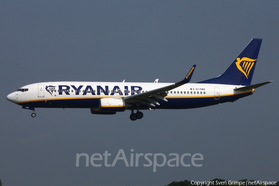 Ryanair Boeing 737-8AS (EI-DWK) | Photo 457139