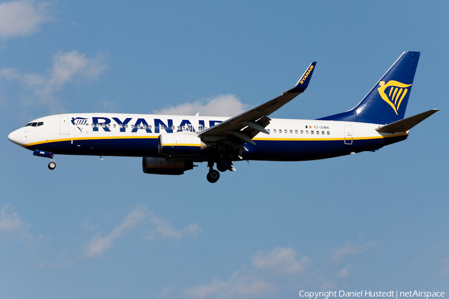 Ryanair Boeing 737-8AS (EI-DWK) | Photo 476436