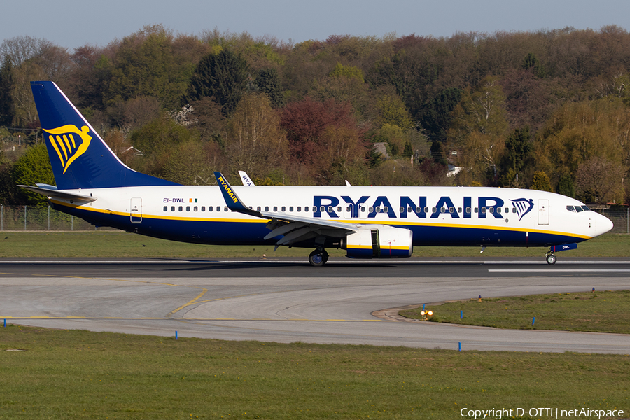 Ryanair Boeing 737-8AS (EI-DWL) | Photo 314096
