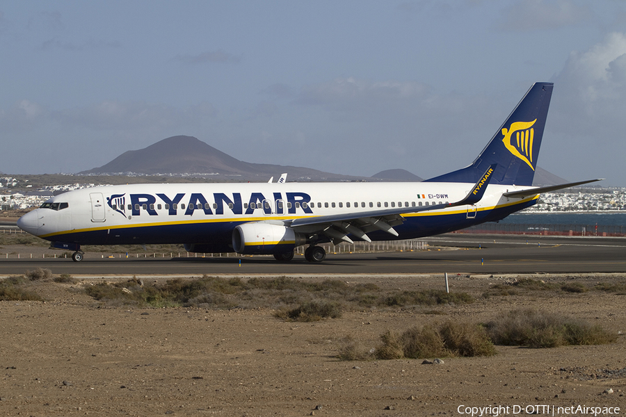 Ryanair Boeing 737-8AS (EI-DWM) | Photo 329346