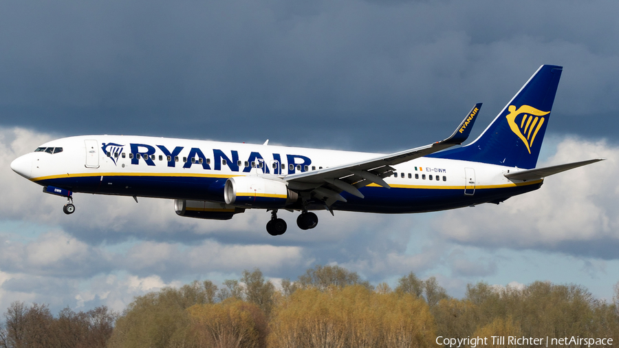 Ryanair Boeing 737-8AS (EI-DWM) | Photo 501950