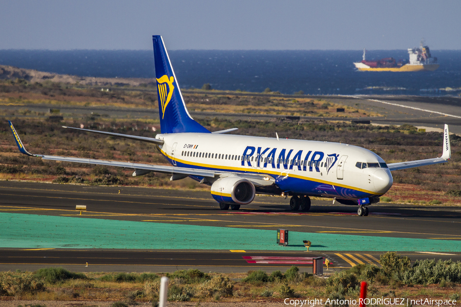 Ryanair Boeing 737-8AS (EI-DWM) | Photo 242396