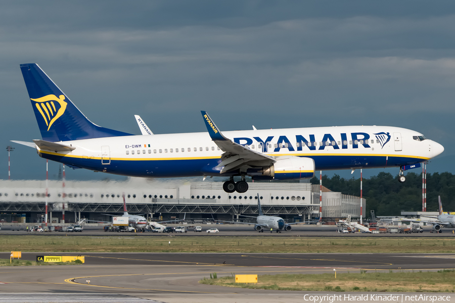 Ryanair Boeing 737-8AS (EI-DWM) | Photo 346083