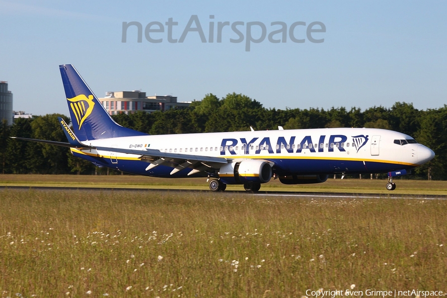 Ryanair Boeing 737-8AS (EI-DWO) | Photo 169149